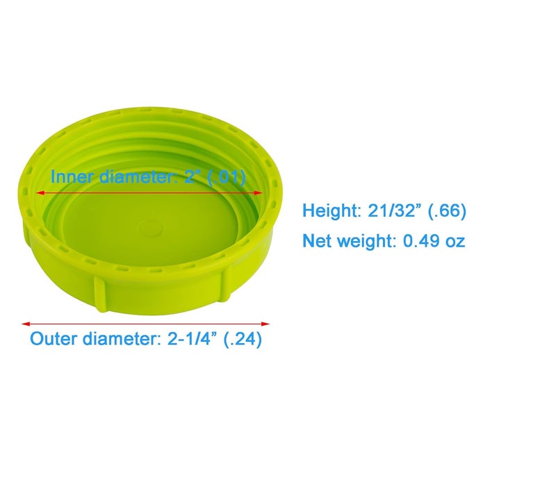 EESC2Y (9-PCs) Travel Bottle Caps Compatible with Lansinoh MAM Bottles, Storage Lids Replacement - Image 4